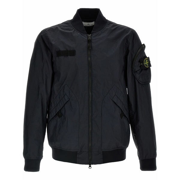 ストーンアイランド メンズ 上衣＆上衣 アウター Membrana 3l tc bomber jacket Blue
