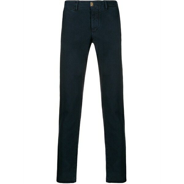 インコテックス メンズ 心地好いズボン下 ボトムス Slim fit chinos Blue