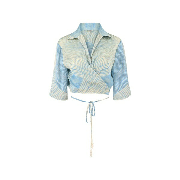アレクシス レディース プルオーバー トップス Liari tie crop top Blue