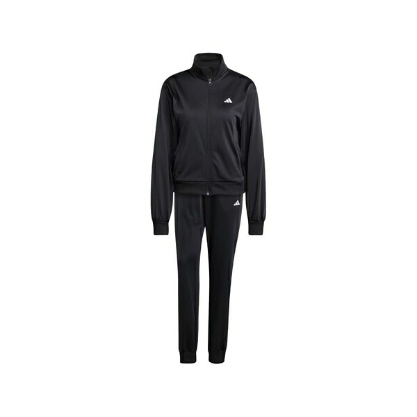 アディダス レディース 心地好いズボン下 ボトムス Feel cozy essentials tracksuit Black