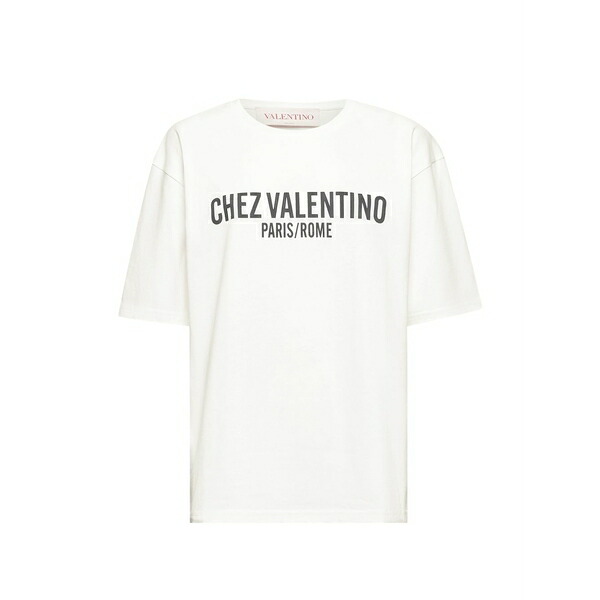 ヴァレンティノ ガラヴァーニ レディース ティーシャツ トップス Logo-print t-shirt White