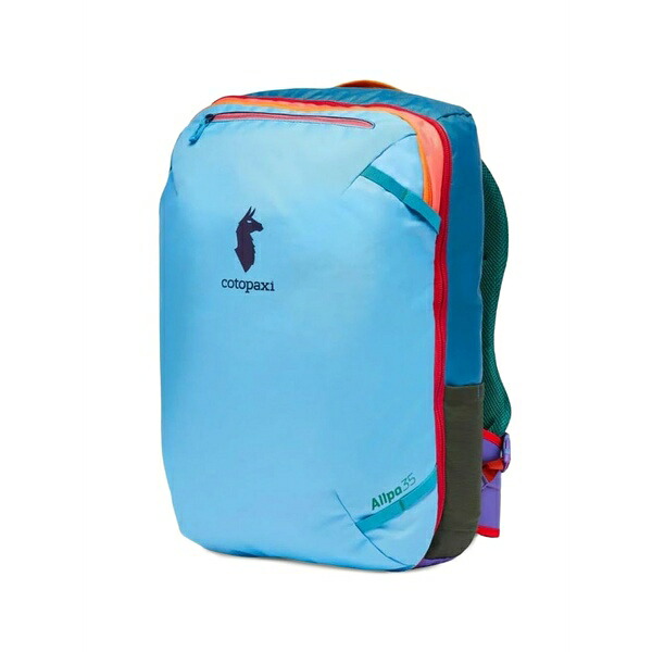 コートパクシー メンズ うしろ側容器に並べる・背嚢 御徒面子 Allpa 35l colour-block backpack Blue