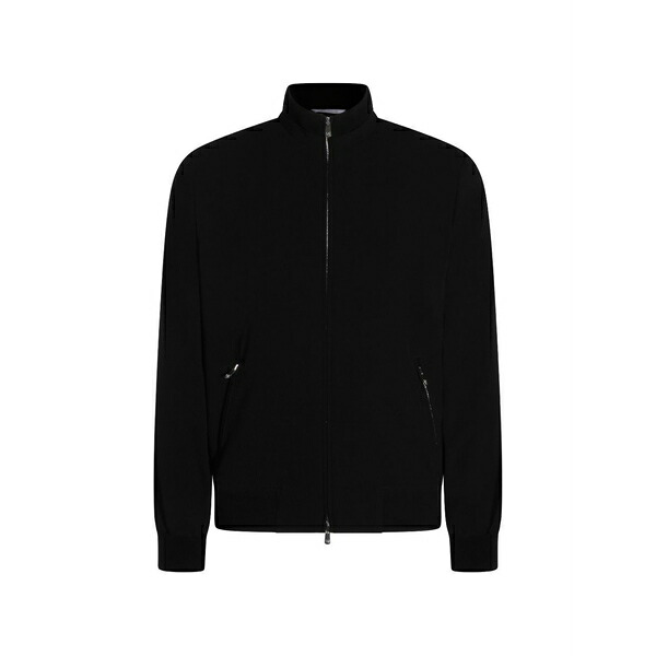 マルコ ペスカローロ メンズ 上衣＆上衣 アウター Zip bomber jacket Black