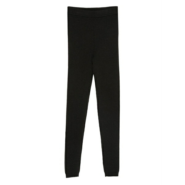 パロッシュ レディース レギンス ボトムス Ribbed wool leggings Brown