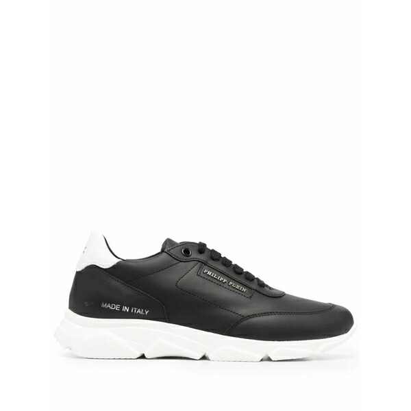 フィリップ飾り気のない レディース スニーカー シューズ Low-top lace-up sneakers Black