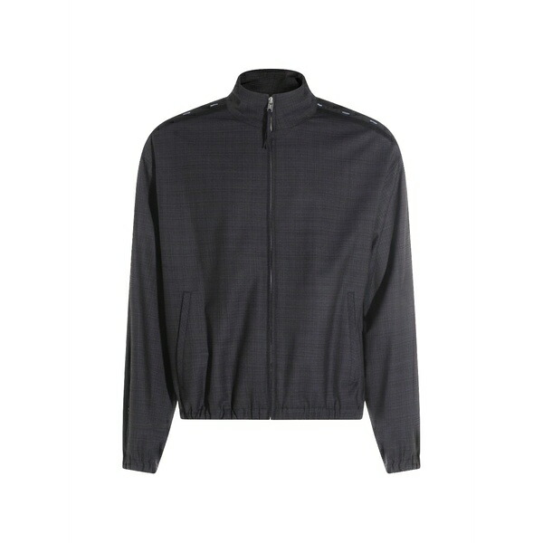 モスキーノ メンズ 上衣＆上衣 アウター Zip fastening bomber jacket Grey