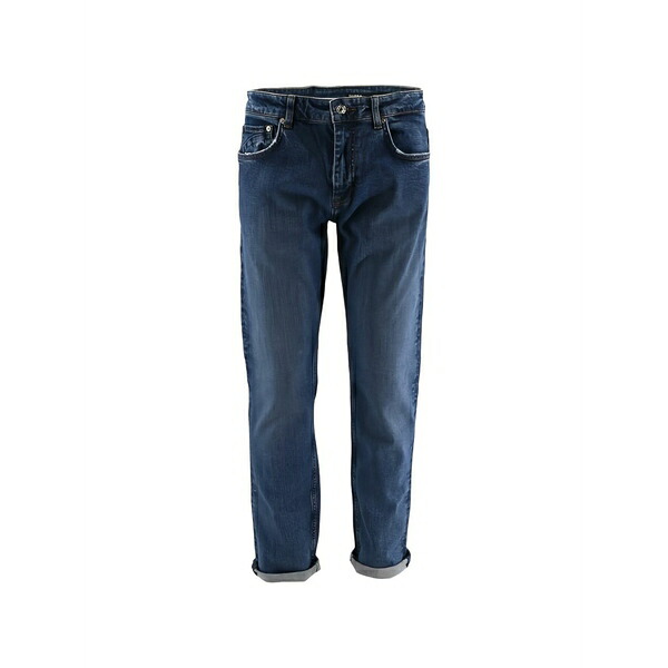 ギャバ メンズ ジーンズズボン下 ボトムス Dark blue denim jeans Blue