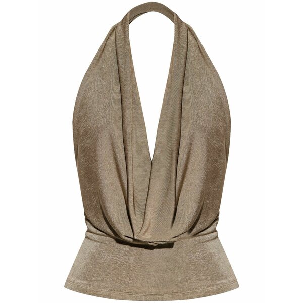 ミスビヘイブ レディース プルオーバー トップス Halterneck top Neutrals