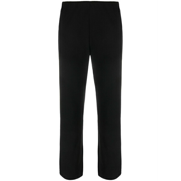 バイマレンバーガー レディース 心地好いズボン下 ボトムス Mid-rise straight-leg tailored trousers Black