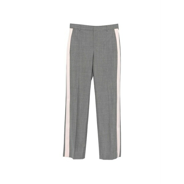 モスキーノ レディース 心地好いズボン下 ボトムス Side-stripe trousers Grey