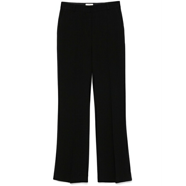 トーテム レディース 心地好いズボン下 ボトムス Flared trousers Black