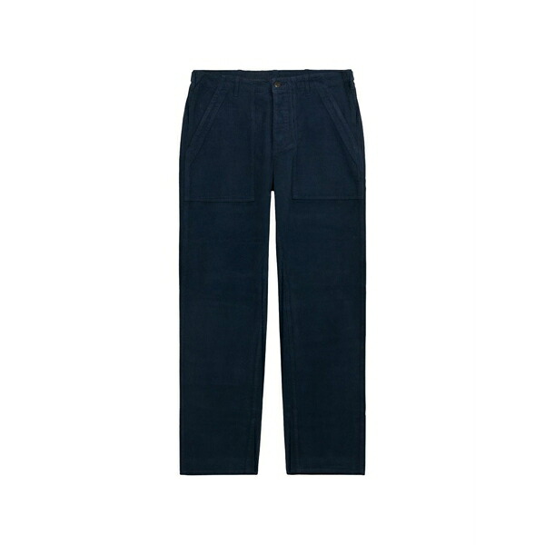 フォルテラ メンズ 心地好いズボン下 ボトムス Newfatigue corduroy trousers Blue