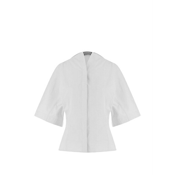 ジャクエムス レディース プルオーバー トップス Moisson cotton shirt White