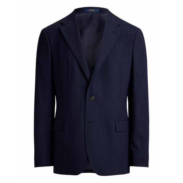 ラルフローレン メンズ 上衣＆上衣 アウター Pinstripe two-button blazer Blue