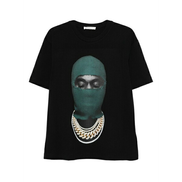 インノミネイト メンズ プルオーバー トップス Graphic-print t-shirt Black