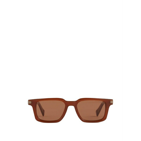 ゼニア メンズ サングラス・アイウェア 添え物 Square-frame sunglasses Orange