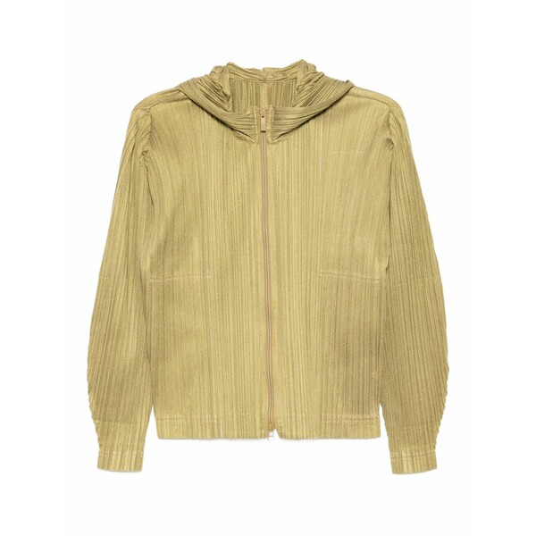 筋目 プリーズ イッセイ ミヤケ レディース 上衣＆上衣 アウター Pleated jacket Green