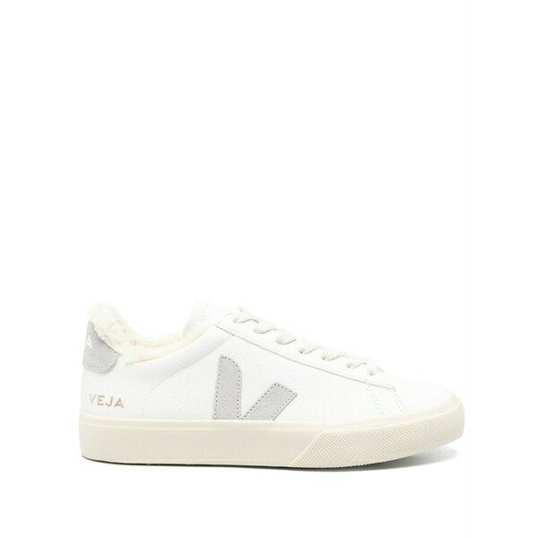 ヴェジャ レディース スニーカー シューズ Campo leather sneakers White