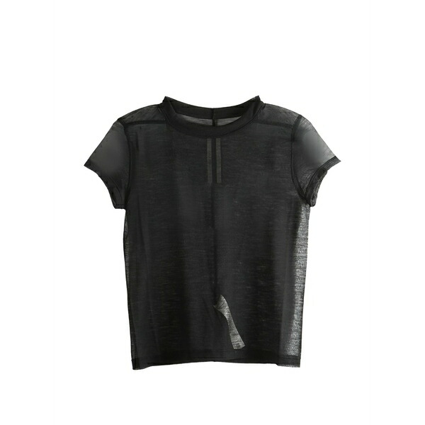 リックオウエンス レディース ティーシャツ トップス Short-sleeve t-shirt Black