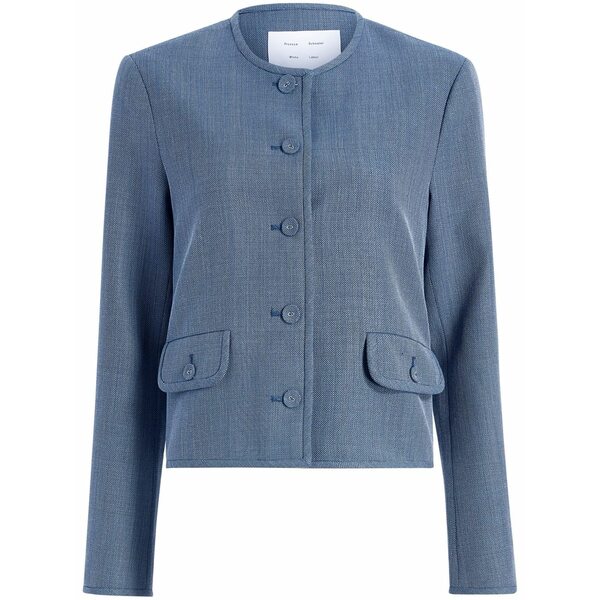 プロエンザ スクーラー 白いこと 付け札 レディース 上衣＆上衣 アウター Lucas jacket Blue