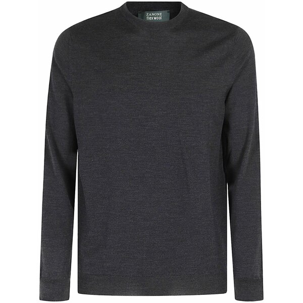 ザノーネ メンズ ニット&セーター アウター Wool sweater Grey｜asty