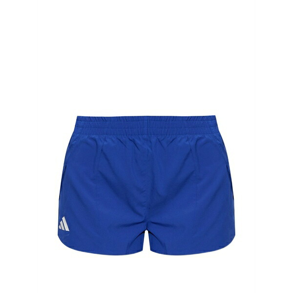 アディダス レディース カジュアルパンツ ボトムス Adizero logo-print shorts Blue｜asty