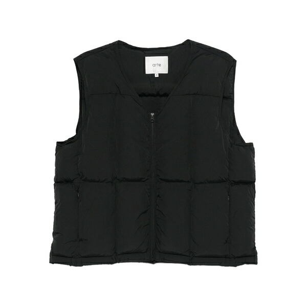 アルテ アンベルス メンズ 上衣＆上衣 アウター V-neck gilet Black