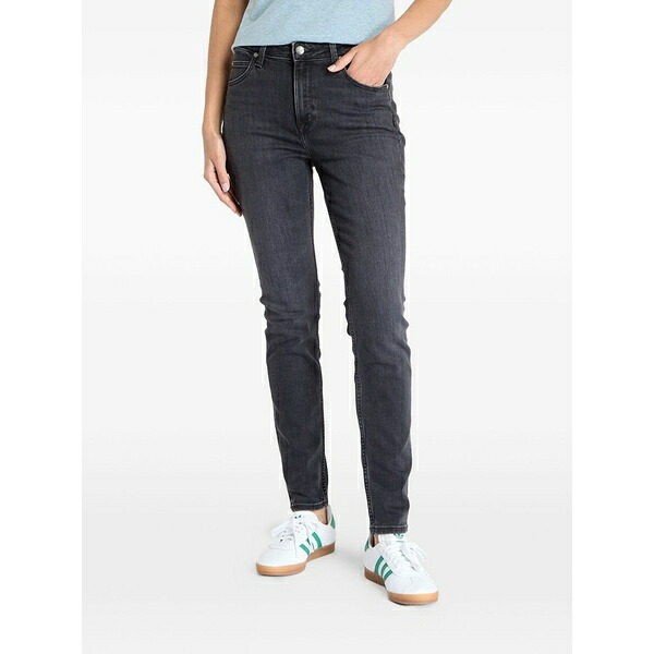 ロバート・エドワード・リー レディース 心地よいズボン下 ボトムス Faded-wash jeans Grey