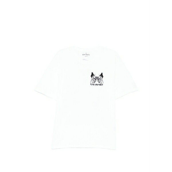 エドウィン メンズ ティーシャツ トップス Zen for sale t-shirt White