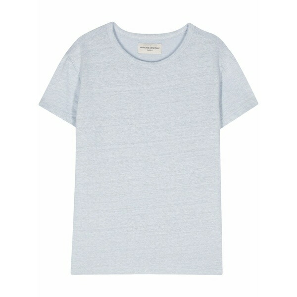 オフィシンジェネレール レディース プルオーバー トップス Round-neck t-shirt Blue