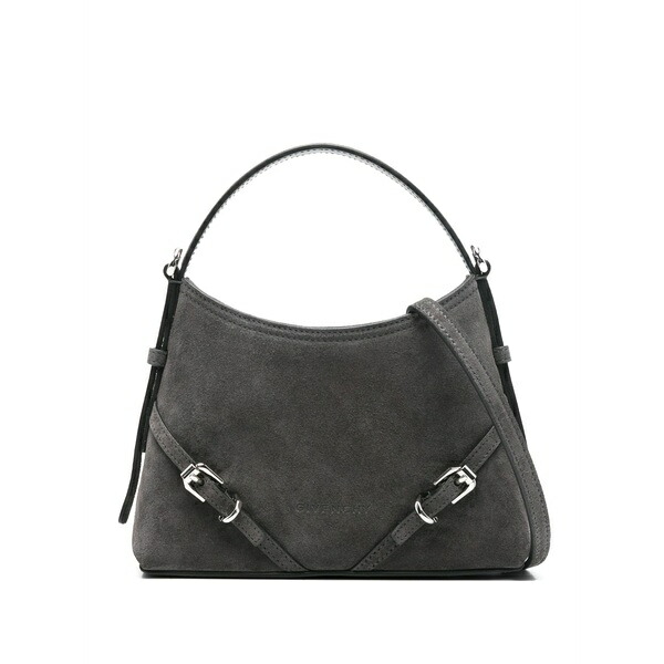 ジバンシー レディース ハンドバック 御徒面子 Buckle-detail mini bag Grey