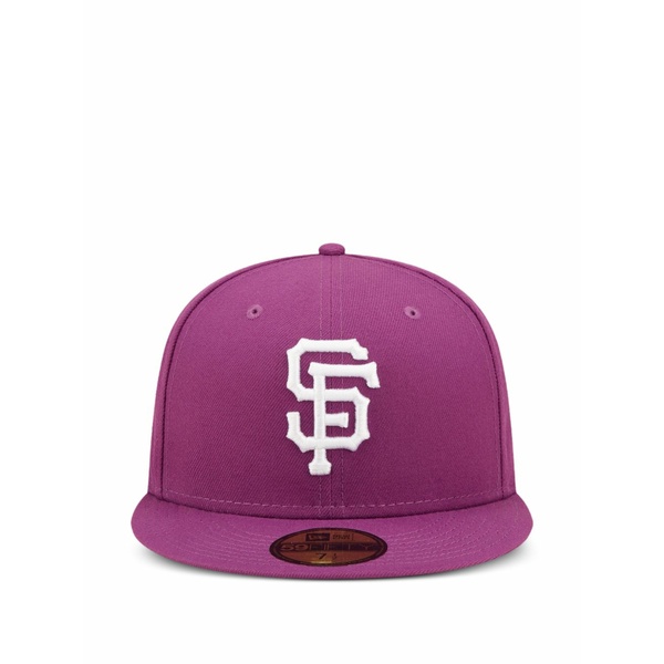 ニュー内鰓 メンズ 鳥打ち帽 付属物 59fifty san francisco giants fitted cap hat Purple