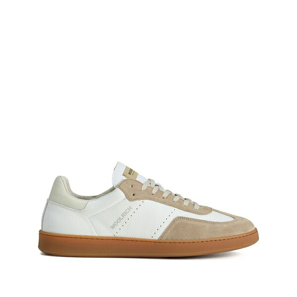 羊毛 一財産 メンズ スニーカー シューズ Swing court sneakers White