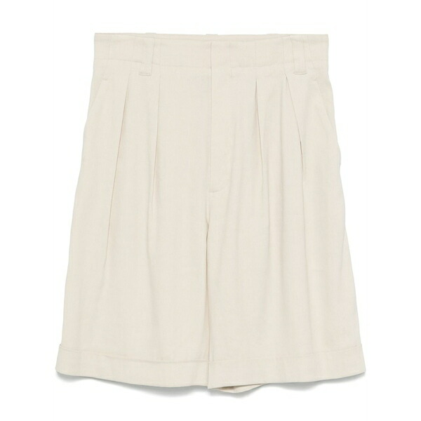 ロレーナアントニアッツィ レディース 心地よいズボン下 ボトムス Pleated shorts Neutrals