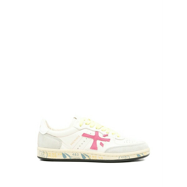 プレミアータ レディース スニーカー シューズ Appliqu￡ bsktclad sneakers Neutrals