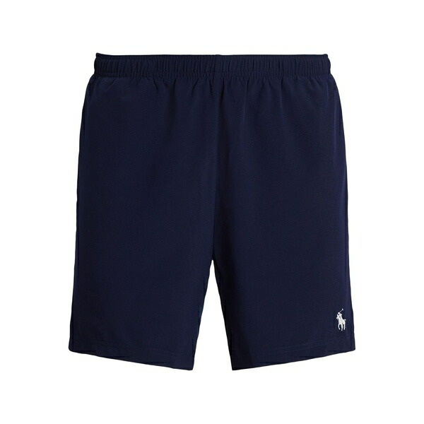 ラルフローレン メンズ 心地よいズボン下 ボトムス X wimbledon ballperson track shorts Blue