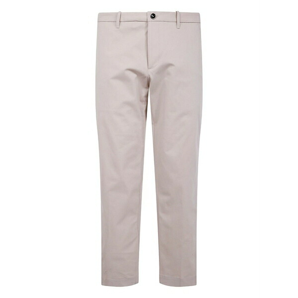 野球クラブ はたご屋 ザ 昼まえ メンズ 心地好いズボン下 ボトムス Button-fly cotton trousers Neutrals