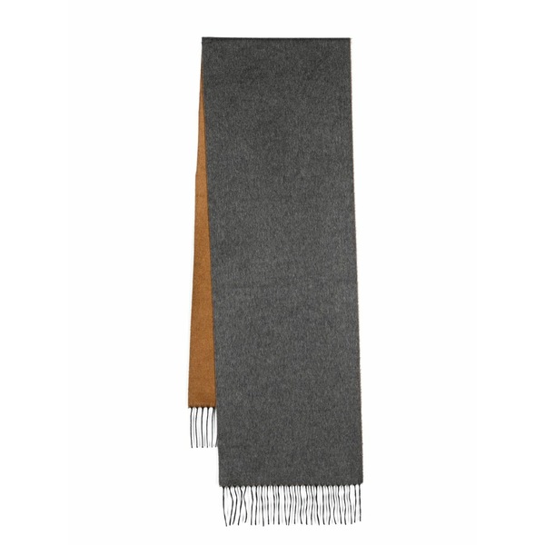 ディーフォーポイントゼロ メンズ えり巻き・袈裟・えり巻き 付属物 Logo-patch scarf Brown