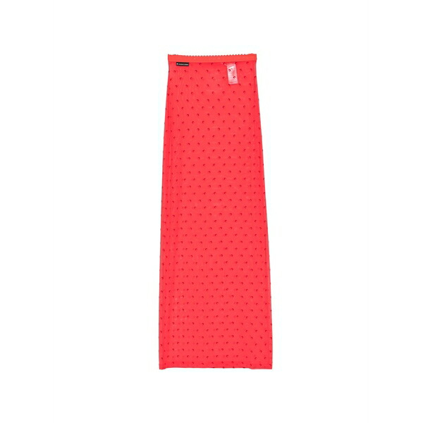 米国海兵隊員 独居室 レディース スコート ボトムス Moon plumetis mesh skirt Red