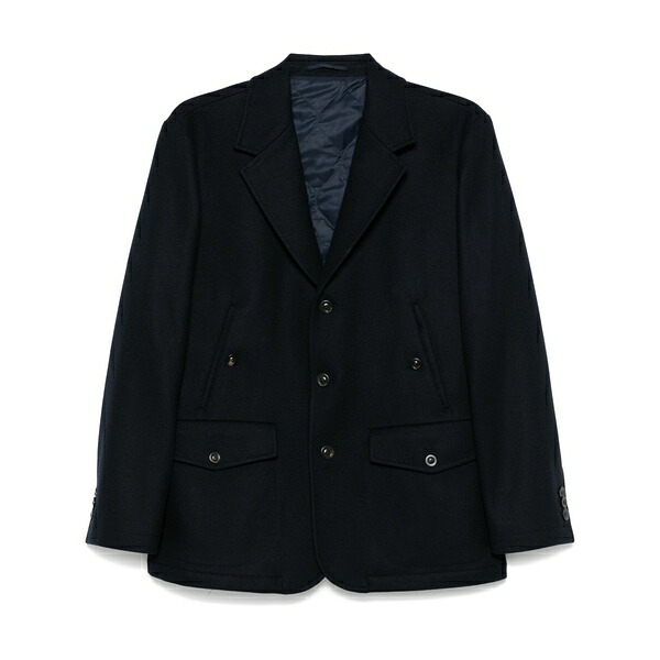 ボリオリ メンズ 上衣＆上衣 アウター Felted jacket Blue