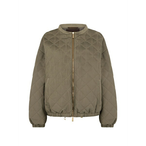 ムーレー レディース 上衣＆上衣 アウター Elvira quilted bomber jacket Neutrals