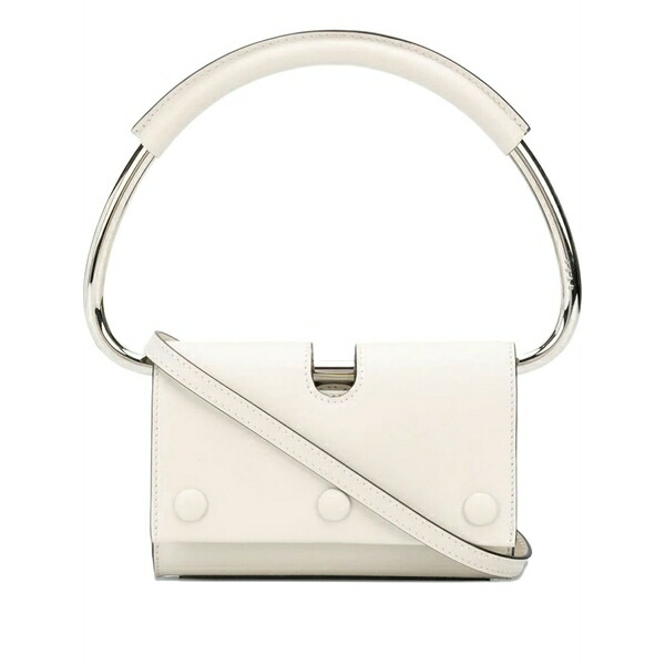 サント レディース ショルダーバッグ 御徒面子 Small neo leather shoulder bag White