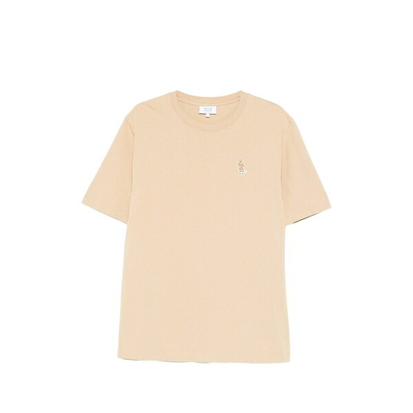 住み家 稲荷 メンズ ティーシャツ トップス Dressed fox t-shirt Neutrals