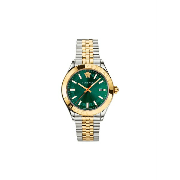 ヴェルサーチ メンズ ウォッチ 佩び物 Hellen 42粍 Green
