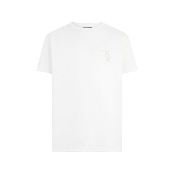 ビリオネア メンズ ティーシャツ トップス Round-neck t-shirt White