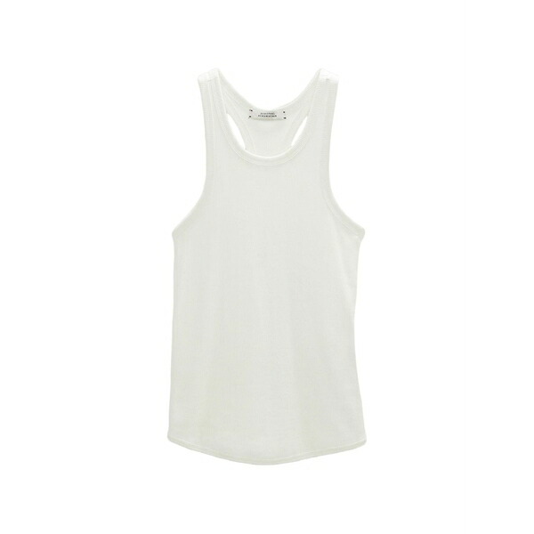 ドロシーシューマッハ レディース カットソー トップス Ribbed tank top White