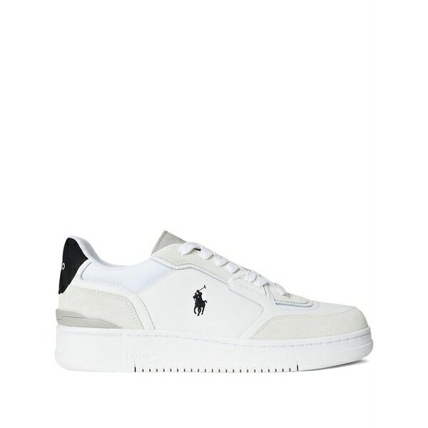 ラルフローレン メンズ スニーカー シューズ Polo pony sneakers White