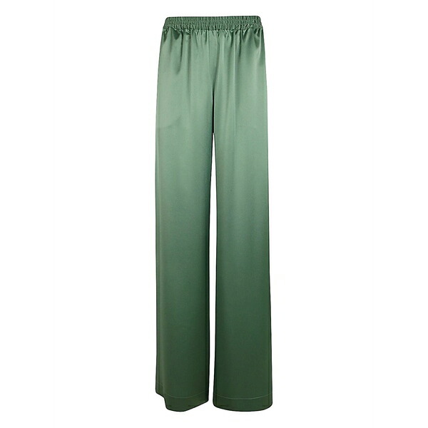 ジャンルカ・カパンノロ レディース 心地好いズボン下 ボトムス Elasticated-waist trousers Green