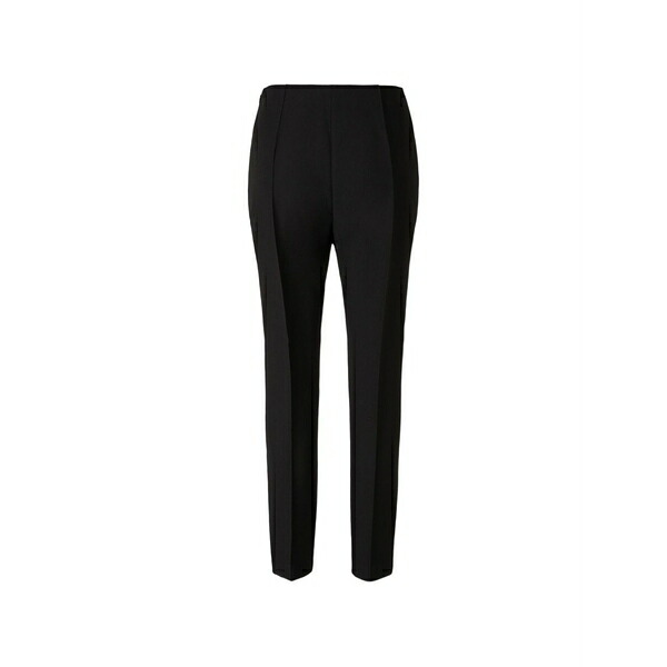 ローラン・ムレ レディース 心地よいズボン下 ボトムス High-waisted straight-leg trousers Black