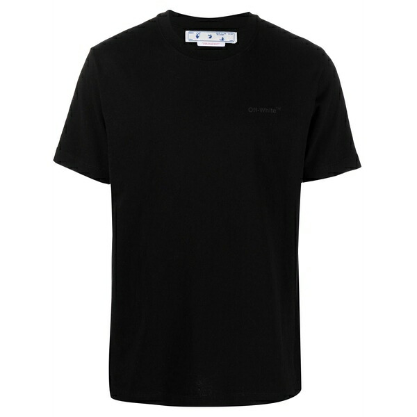 象牙色 メンズ プルオーバー トップス Diag tab t-shirt Black